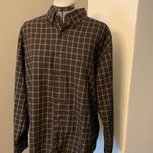 St.John’s Bay men’s brown/white/black Shirt L